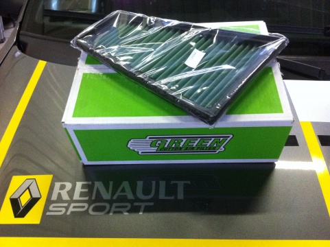 FILTRE A AIR COMPETITION GREEN CLIO II RS